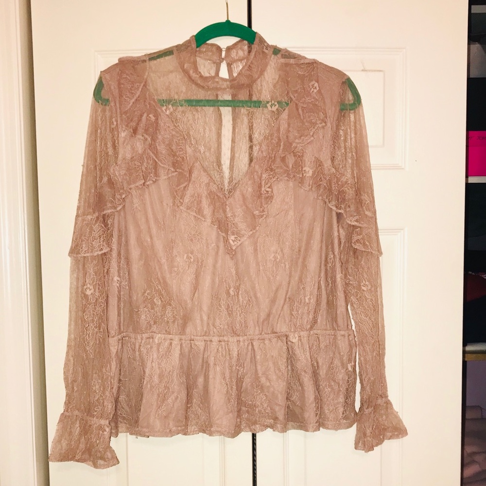 EXPRESS LACE BLOUSE